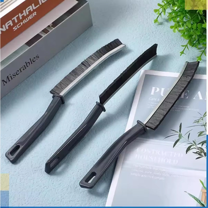 Crevice Cleaning Tool Window Groove Cleaning Brush Bathroom Gap Cleaning Brush Hard Bristle Crevice Cleaning Brush 9.3L X 5W X 0.8H
