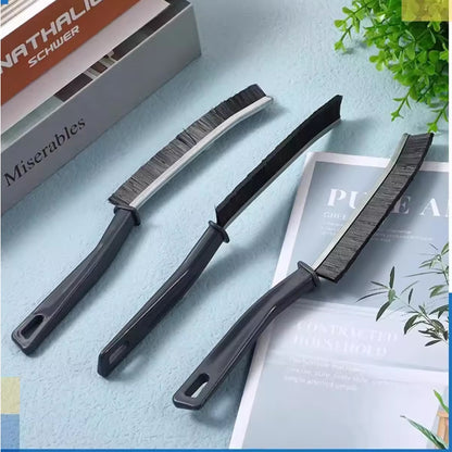 Crevice Cleaning Tool Window Groove Cleaning Brush Bathroom Gap Cleaning Brush Hard Bristle Crevice Cleaning Brush 9.3L X 5W X 0.8H