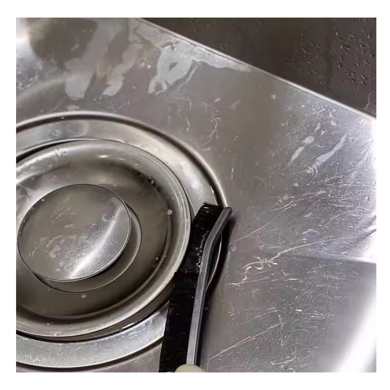 Crevice Cleaning Tool Window Groove Cleaning Brush Bathroom Gap Cleaning Brush Hard Bristle Crevice Cleaning Brush 9.3L X 5W X 0.8H